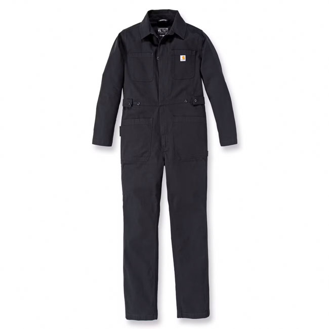 *2 WEEKS EXTRA TRANSIT TIME* Carhartt Relaxed Fit Canvas female Coverall black