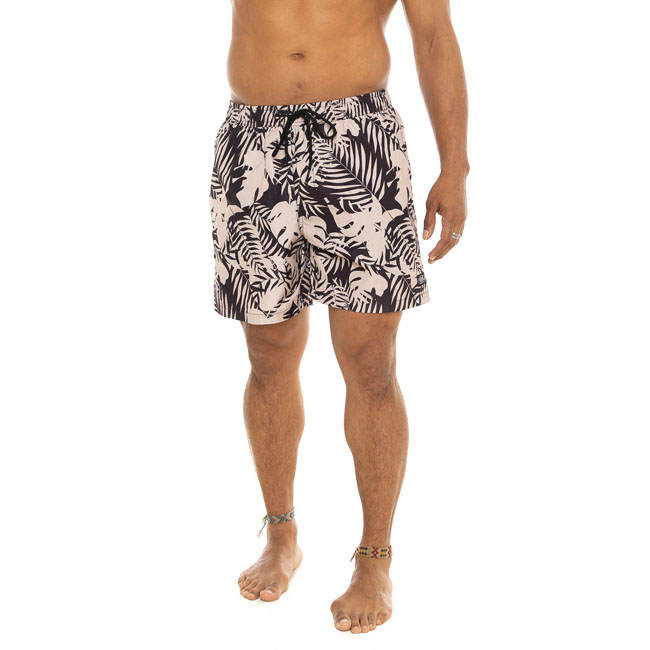 Von Dutch Burt25 swimshort black/beige