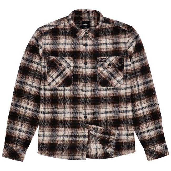 Roeg Blaze Flannel shirt brown