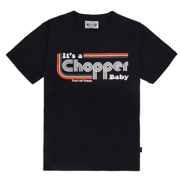 13 1/2 'It's a chopper" t-shirt black