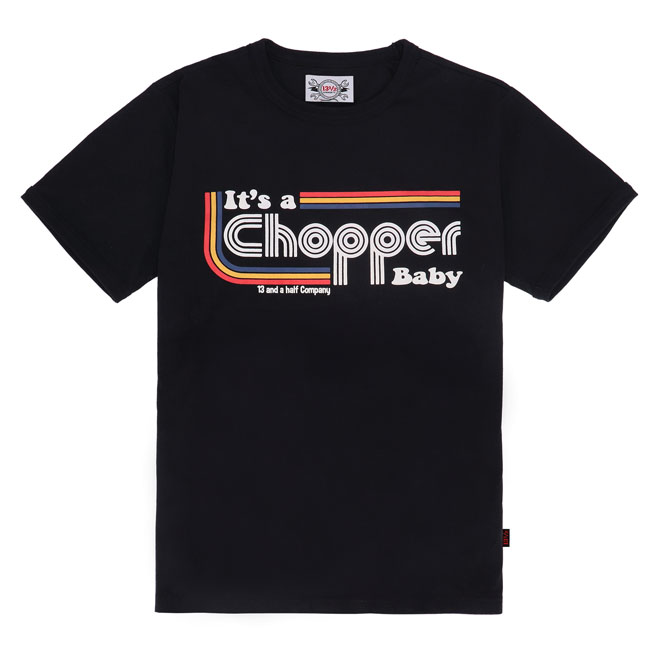 13 1/2 'It's a chopper" t-shirt black