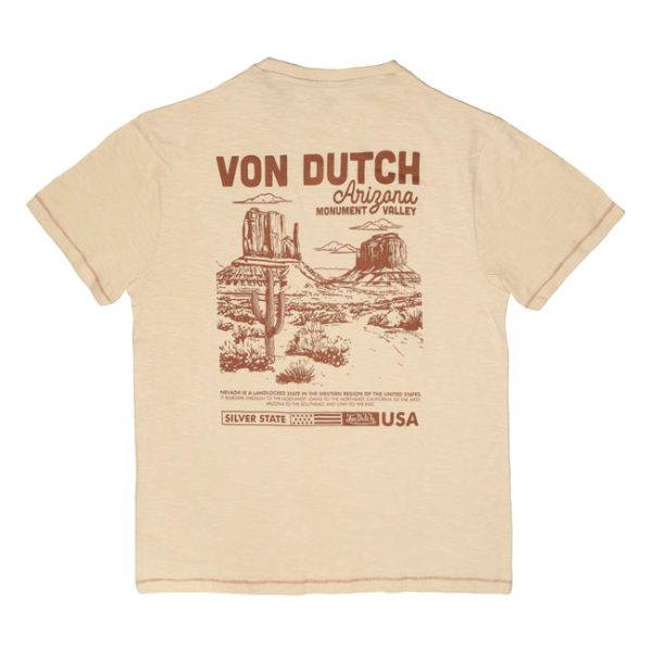 Von Dutch Arizo t-shirt cream
