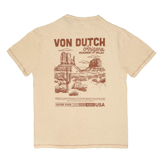 Von Dutch Arizo t-shirt cream