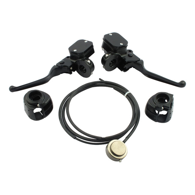 Handlebar control hydr. Clutch conversion kit. Black