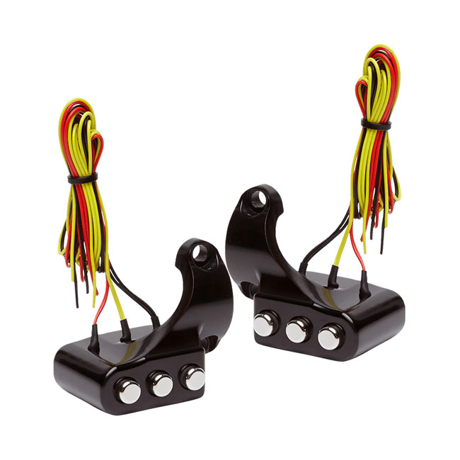 Vity's Design 3 button switch housing left