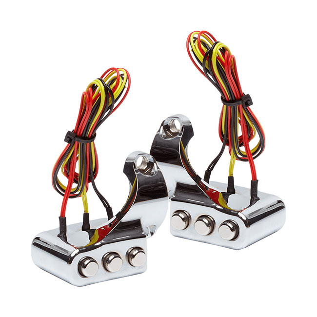 Vity's Design 3 button switch housing left