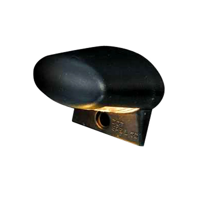 License plate light oval