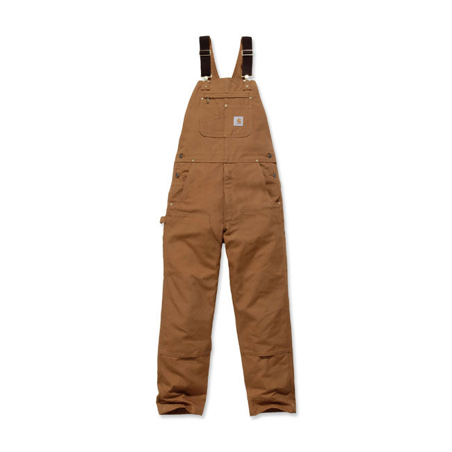 Carhartt Relaxed Fit duck bib overall carhartt®brown
