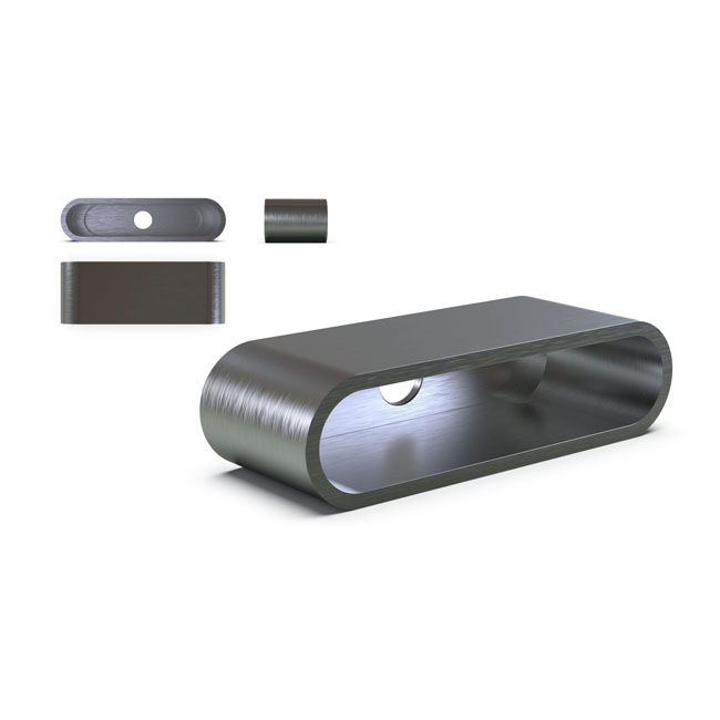 Steel weld-in housing for 'Star-MX1 Pro' lights