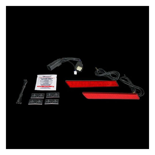 Custom Dynamics saddlebag Latch LED lightz