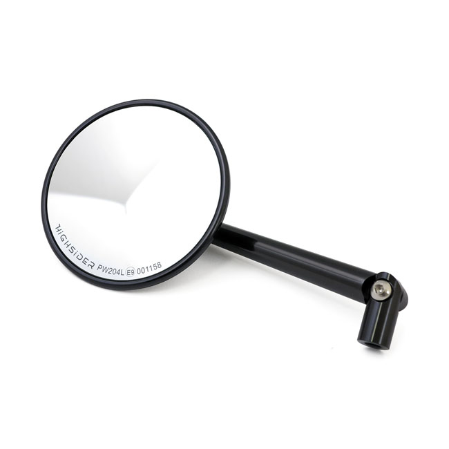 Montana round mirror. Black