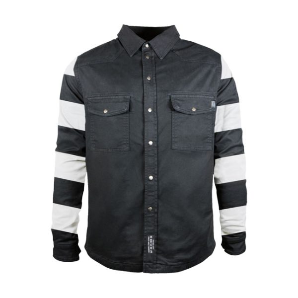 *5 WORKING DAYS EXTRA TRANSIT TIME* John Doe Motoshirt XTM© Prison black/white