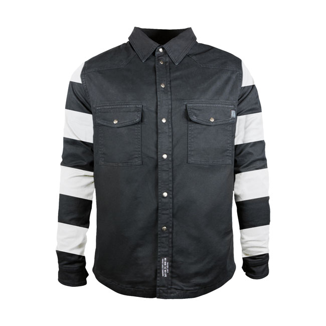 *5 WORKING DAYS EXTRA TRANSIT TIME* John Doe Motoshirt XTM© Prison black/white