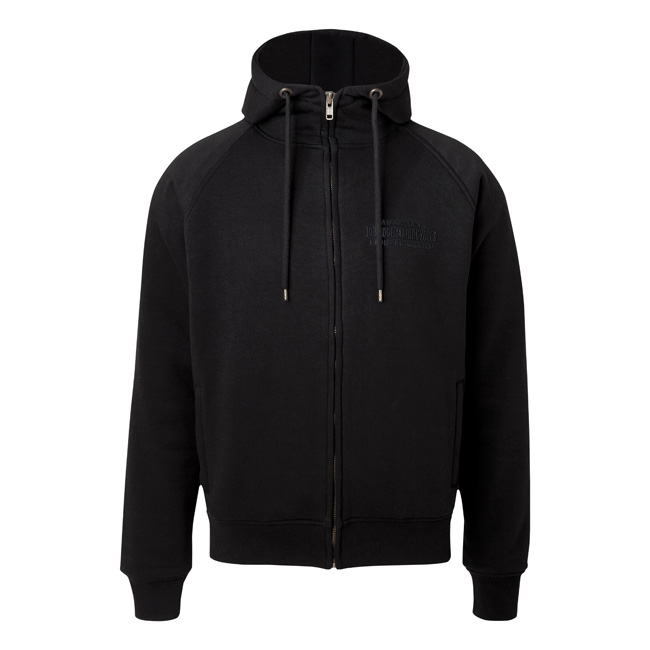 John Doe XTM zip hoodie 2 black