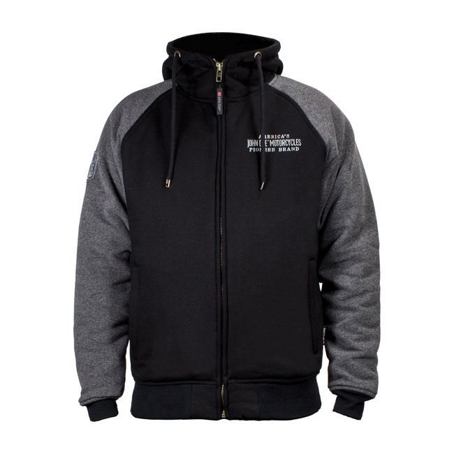 John Doe XTM zip hoodie 2 black/grey