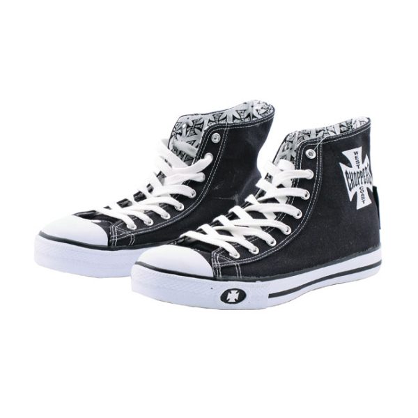 WCC Warrior hi-tops shoes black