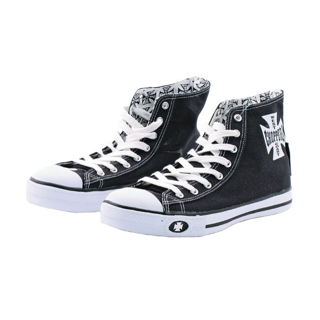WCC Warrior hi-tops shoes black