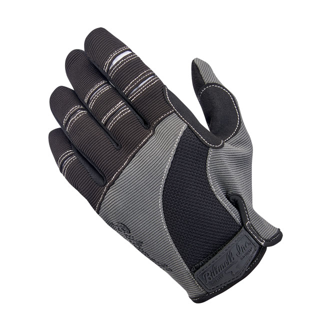Biltwell Moto gloves grey/black