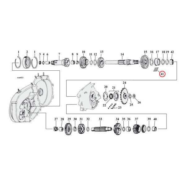 TRANSMISSION ROLLER +.0008"