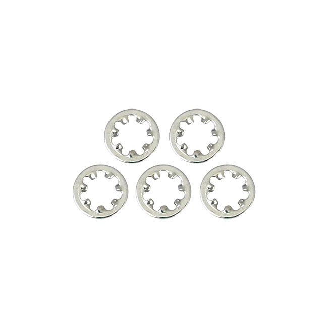 Chrome external lockwasher