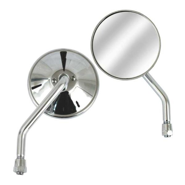 3-3/8" round custom mirror