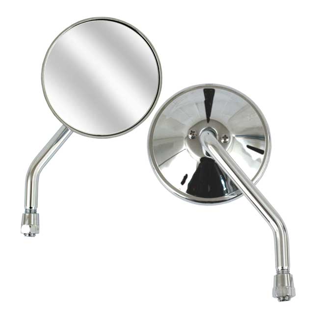 4" round custom mirror