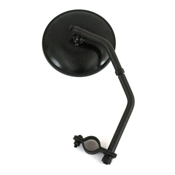 Reproduction sidevalve mirror. Black