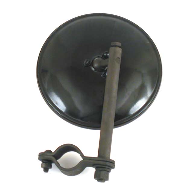 Reproduction sidevalve mirror. Black