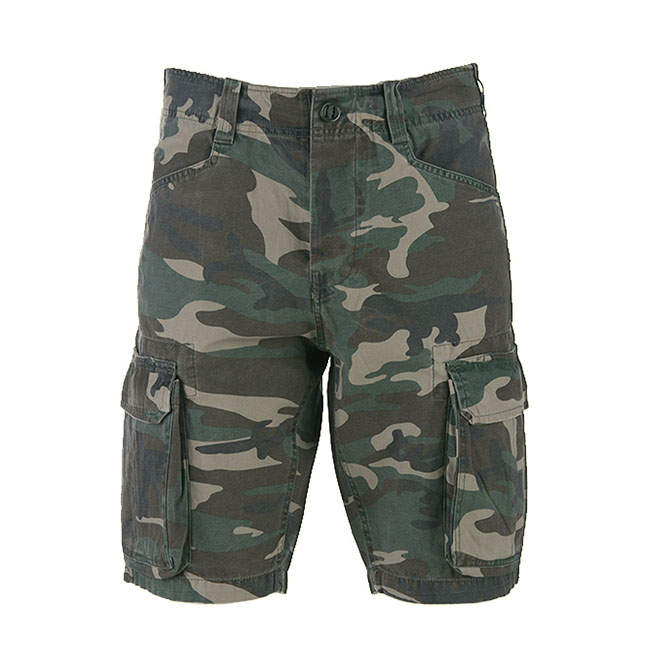 Army Surplus Cargo short woodland stonewashed