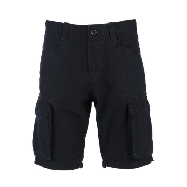 Army Surplus Cargo short stonewashed black
