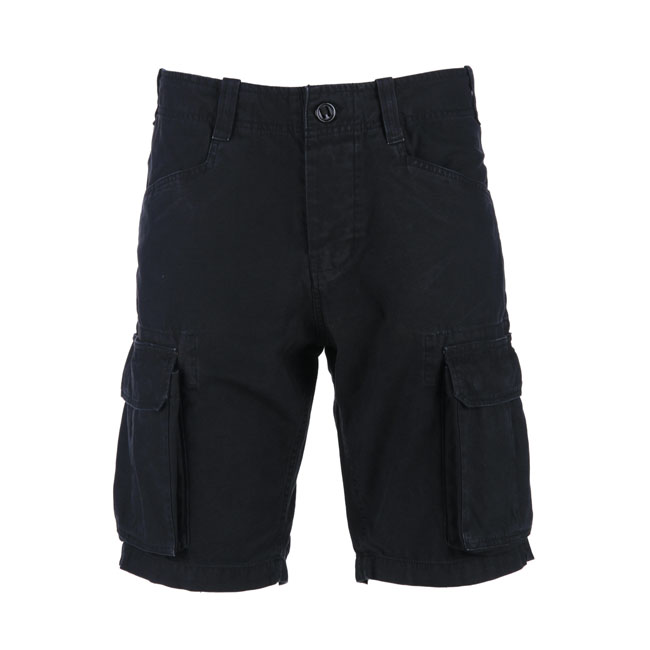 Army Surplus Cargo short stonewashed black