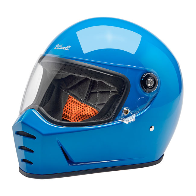 Biltwell Lane Splitter helmet tahoe blue