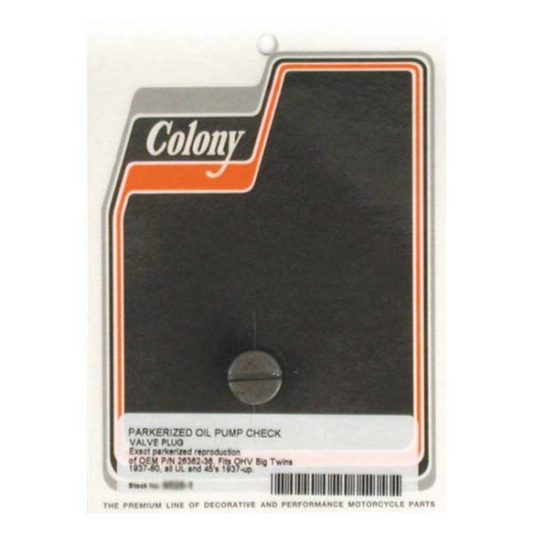 COLONY PLUG