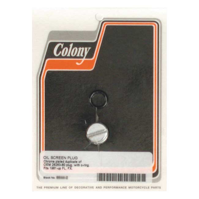 COLONY PLUG