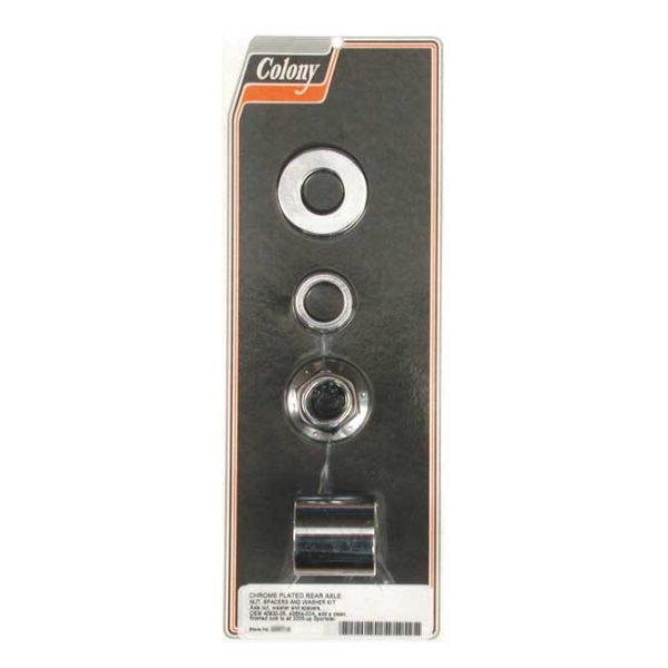 Colony axle spacer kit rear