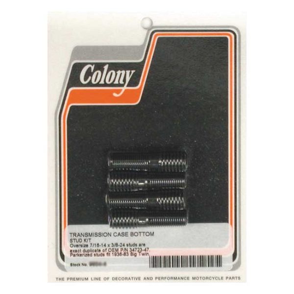 Transmission to mount plate stud kit. Oversize