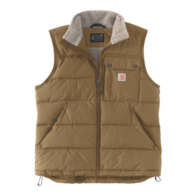 *2 WEEKS EXTRA TRANSIT TIME* Carhartt Loose Fit Montana Insulated vest oak brown