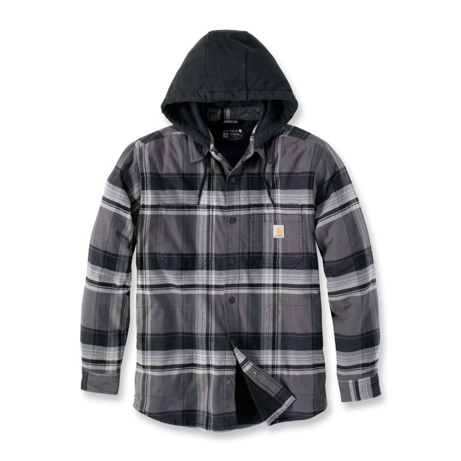 *2 WEEKS EXTRA TRANSIT TIME* Carhartt Flannel Sherpa-Lined shirt black