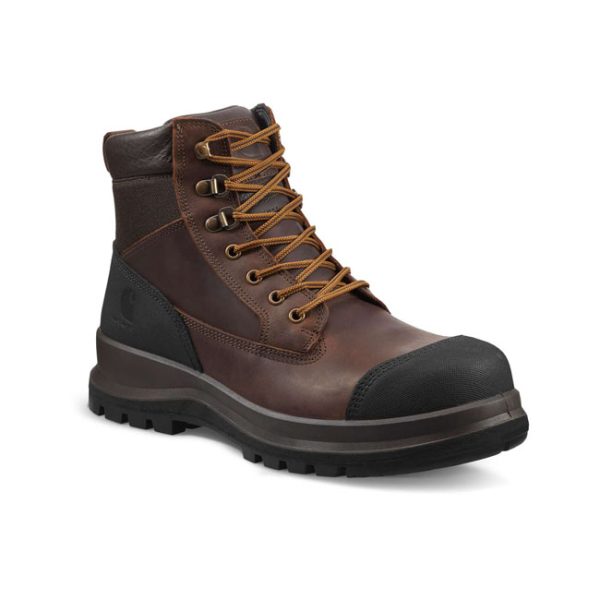 *2 WEEKS EXTRA TRANSIT TIME* Carhartt Detroit 6" S3 Work boot dark brown