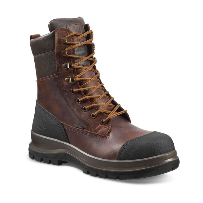 *2 WEEKS EXTRA TRANSIT TIME* Carhartt Detroit 8" S3 Waterproof High boot dark brown