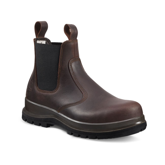 *2 WEEKS EXTRA TRANSIT TIME* Carhartt Carter Chelsea boot dark brown