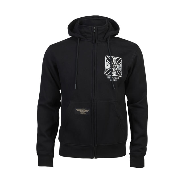 WCC OG ATX zip hoodie black