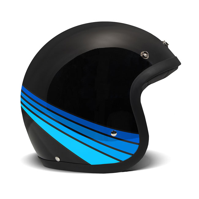 *10 WORKING DAYS EXTRA TRANSIT TIME* DMD Retro helmet Acqua