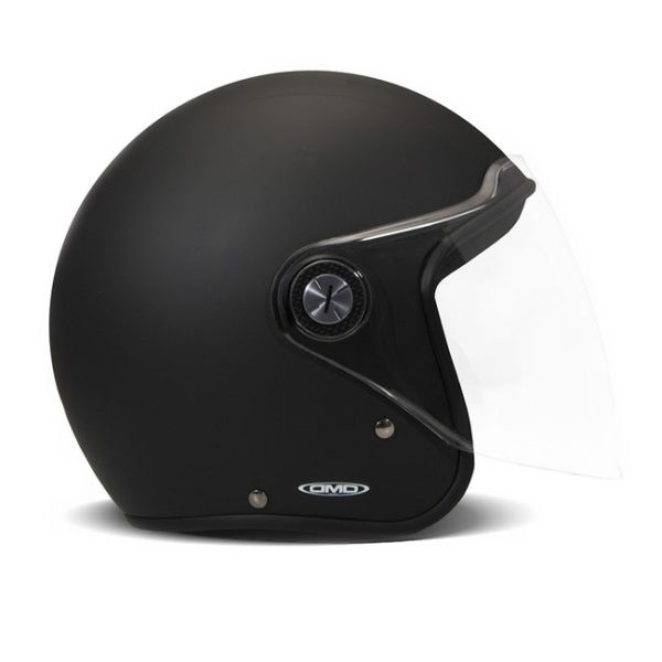 DMD P1 Jet helmet Matte Black