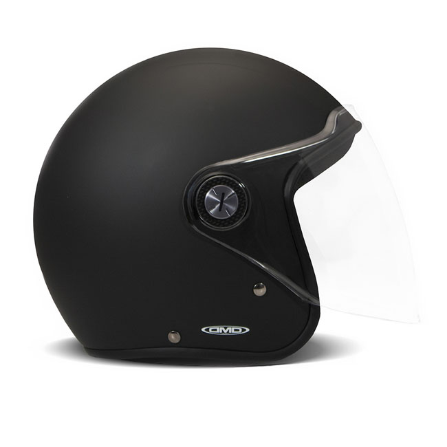 DMD P1 Jet helmet Matte Black