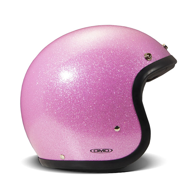 DMD Retro helmet Glitter Pink