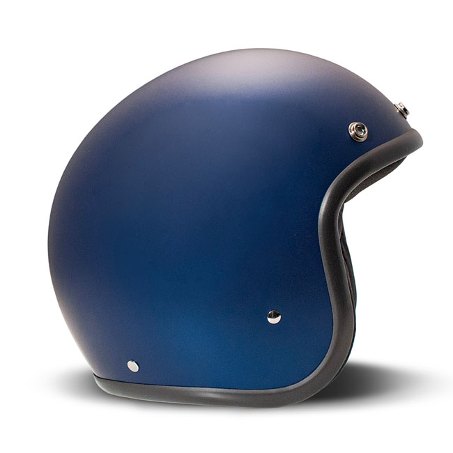 *10 WORKING DAYS EXTRA TRANSIT TIME* DMD Retro helmet Matt Deep Blue