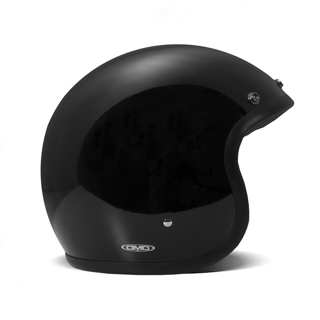 DMD Retro helmet Solid Black