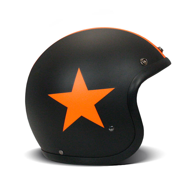 DMD Retro helmet Star Orange