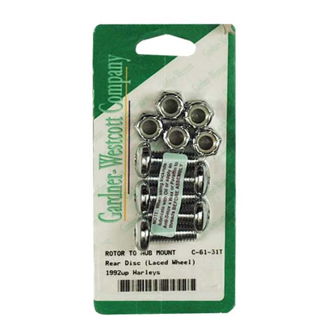 Brake rotor bolt kit